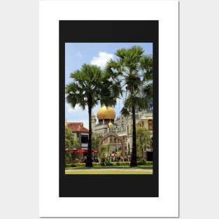 Masjid Sultan mosque in Singapore Posters and Art